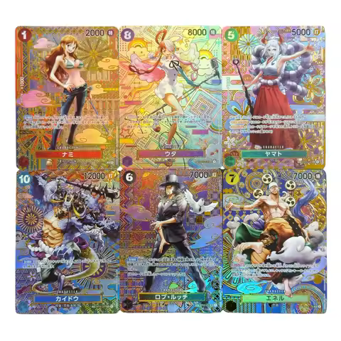 Proxy OPCG SP Card Nami Uta Kaidao Enel Yamato Awakening of the New Era OP05 Japanese TCG Game Colle