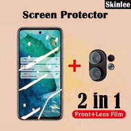 2 In 1 for VIVO V60 V60 Pro Screen Protector Tempered Glass Film + For Vivo V60 V60 Pro Lens Protect