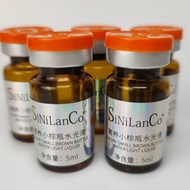 Small Small Brown Bottle Water Light Set Box Whitening Brightening Skin Tone Fade Spots Instrument I