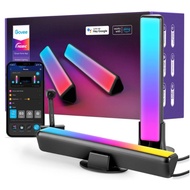 * Govee LED Smart Light Bars with Camera, RGBIC Smart Backlights, with Alexa & Google