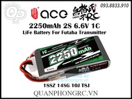 Pin Gens Life 6.6V 2250mah 1C cho TX Futaba