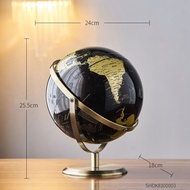 Retro World Globe Decoration Terrestrial Globe World Map Globe Modern Home Decor Geography Education