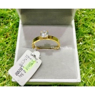 Emas375 - Cincin Cartier Permata