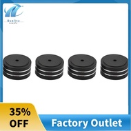 4Pcs 40X20Mm Aluminum HiFi AMP Speaker Isolation Stand Turntable  Feet Pad