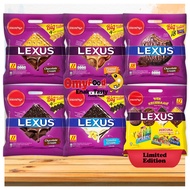 Munchy's Lexus Sandwich Biscuit [Chocolate, Peanut Butter, Choco Coated, Salted Vanilla, Pek Keceriaan Limited Edition]