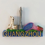 China Souvenirs Guangzhou Fridge Magnets Henan Province Luoyang the Longmen Grottoes Refrigerator St