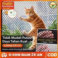 Anti-Cat Balcony Net | Hole 0.8 cm | Height 1 Meter | Strong & Not Easy to Tear