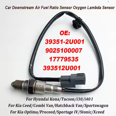 OEM 39351-2U001 Rear Air Fuel Ratio Sensor Oxygen Lambda Sensor 9025100007 17779535 393512U001 For H