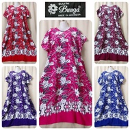 B5 (Size 5XL) (Bunga) Baju Tidur Batik/Baju Batik | Batik Night Dress/Batik Dress - Cotton Indonesia