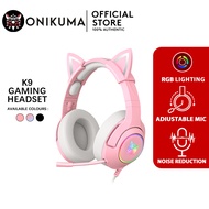 ONIKUMA K9 RGB Pink Game Earphones for PC/Mobile/PS4/XBOX/Nintendo Switch