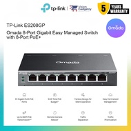 TP-Link ES208GP Omada 8-Port Gigabit Easy Managed Switch with 8-Port PoE+
