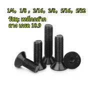 10.9 Grade Inch American Countersunk Head Hexagon Socket Bolt 1/4, 1/8, 3/16, 3/8, 5/16, 5/32 (HJX-T