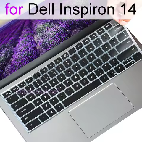 Keyboard Cover for Dell Inspiron 14 Plus 5000 5420 5425 5410 5414 5418 7000 7415 7420 7425 Silicone 