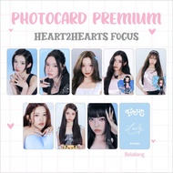 PHOTOCARD PC PREMIUM HEARTS2HEARTS H2H HATUHA THE CHASE STYLE