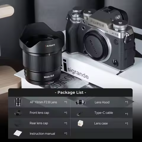 7Artisans AF 10mm F2.8 APS-C Auto Focus Ultra Wide Angle Lens Large Aperture Portrait Starry Sky Len
