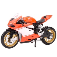 Maisto 1:18 Ducati 1199 Superleggera รถหล่อแบบคงที่โมเดลรถจักรยานยนต์ของเล่นงานอดิเรกของสะสม