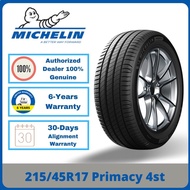 【2PCS RM760】215/45R17 Michelin Primacy 4st *Clearance Year 2021