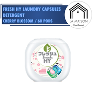 Fresh HY 4-in-1 Laundry Capsules 60pcs - Cherry Blossom