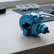 Rear Gearbox Assembly Metal  Gearbox Assembly RC Gearbox Gearbox Compact Long-Lasting for Hobbyists,