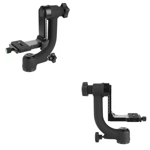 Professional Gimbal DSLR Tripod for Head with 1/4 Arca-Swiss Quick-Release P