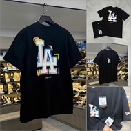 [Authentic ] New Era LA Dodgers Brush Black T-Shirt 14441019 * Genuine New Era Full Tag