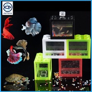 Mini Aquarium Lego Block Tank Small Fish Tank Led Light Betta Tank Guppy Tank Ant Tank