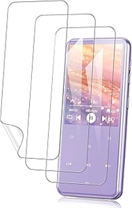 MEMELOKA Screen Protector for AGPTEK M3 2.4 Inch MP3 Player, [Pack of 3] HD Anti-Scratch Flexible So