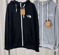 外國預訂 2色選 the north face logo帽子 拉鍊外套