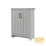 Recafi Furniture 2 Doors Glory Series Shoe Cabinet | 2 Pintu Rak Kasut | Shoes Cabinet | Rak Kasut Bertutup | Rak | 鞋柜
