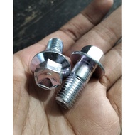 (2 pcs) Front Disc Caliper Bolts Mio J Mio M3 X-Ride Mio GT Original Lostpack/ Flange Bolts Key 14