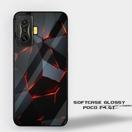 [FR01] Softcase Glossy Poco F4 GT | Xiaomi Poco F4 Gt Premium Glitter Case | Silicon Rubber Tpu Abst