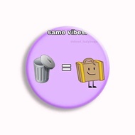 Inanimate Insanity BFDI Memes Button Pin Suitcase Lightbulb All Character Anime Brooch Badge Bag Dec