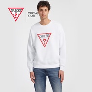 GUESS เสื้อสเวตเชิ้ตผู้ชาย รุ่น M4YQ21K9V31 สีขาว