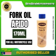 APIDO FORK OIL MINYAK FORK HEAVY DUTY 170ML AR80 RR100 KR150 EX5 TRX TXR PANTHER Y100 Y110 RXS RXZ