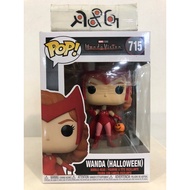(R&G2) Funko POP Wanda Vision - Wanda Halloween (715) with Boss Protector
