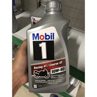 [HCM][Combo nhớt tổng hợp+ Chống rỉ sét] Mobil 1 Racing 10W40  USA và chai xịt bảo dưỡng WD40 412ml