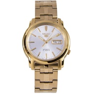 Seiko 5 Automatic SNKK74K1 SNKK74 SNKK74K Gold Stainless Steel Watch