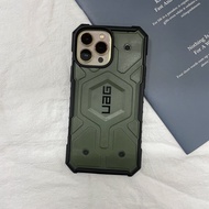 UAG Case สำหรับ Iphone 14 Plus 12 13 Pro Max Build-In แม่เหล็กชาร์จกันกระแทก Feather-Light ทนทานทหาร Drop ทดสอบ5ชั้นป้องกัน