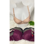 bra No.s Model A34 Lace With Underwire Push-Up (A Cup Girl)