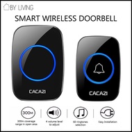 Cacazi Smart Wireless Door bell | Battery or UK Plug