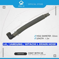 LG Washing Machine Drain Hose Outlet hose Spare Part For LG/ Samsung/ Hitachi Paip Keluar Air Mesin Basuh 洗衣机-排水管