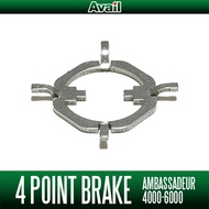 [Avail] ABU 4P-Brake (4-Point Brake) [UC] for Ambassadeur 4000-6000 Ultracast #19372 Replacement par