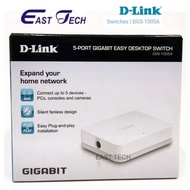 D-LINK 5-Port Gigabit Unmanaged Desktop Switch DGS-1005A