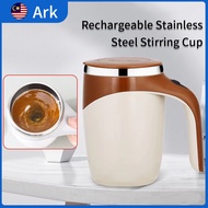 ARK 🇲🇾 Auto Stirring Mug Self Stirring Mug Coffee Cup Stainless Steel Auto Mix Mug Cawan Kacau Autom