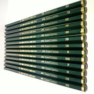 FABER CASTELL Pencil OriginalFABER CASTELL 6H/5H/4H/3H/2H/H/F/HB/B 2B/3B/4B/5B/6B/7B/8B fabercastel 