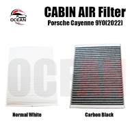 Porsche Cayenne 9Y0(2022) Cabin Air Filter • Penapis Udara Kabin Kendaraan | White & Black