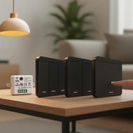 Wireless Remote Switch 433Mhz RF Controller for DIY  Suis Jauh Tanpa Wayar 433Mhz RF Pengawal untuk 