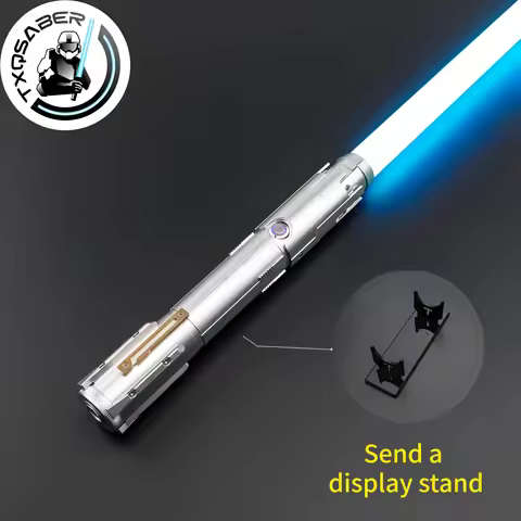TXQSABER Designed Lightsaber Ben SE Pixel RGB Metal Hilt FOC Blaster Lightsword Heavy Dueling Lights