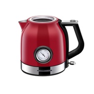 MikaroMC-3076Electric Kettle Vintage Electric Kettle with Thermometer Kettle304Stainless Steel Kettle