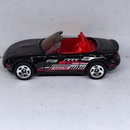 HITAM Hot Wheels loose 91 Mazda MX-5 Miata Black BB 16